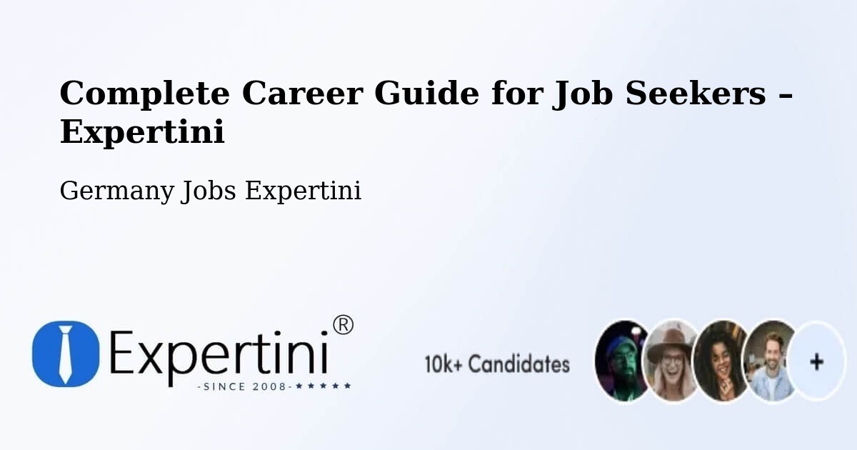 Career Guide for Job Seekers – Witten - Witten, Germany Jobs Expertini